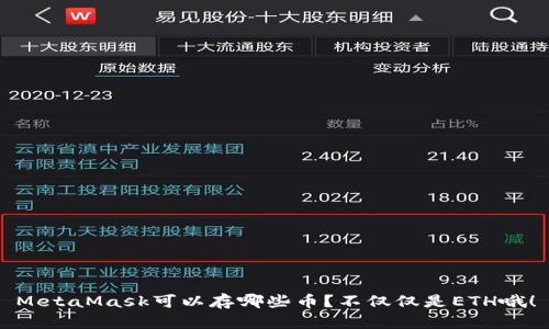 MetaMask可以存哪些币？不仅仅是ETH哦！